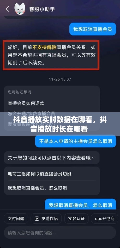 抖音播放实时数据在哪看，抖音播放时长在哪看 