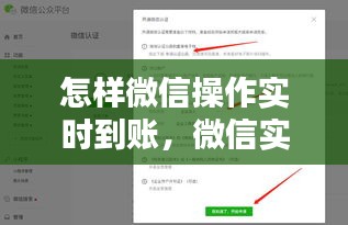 怎样微信操作实时到账，微信实时到账怎么操作 