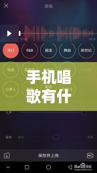 手机唱歌有什么软件可以实时调音，手机唱歌有什么软件可以实时调音量 