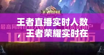 王者直播实时人数，王者荣耀实时在线人数 