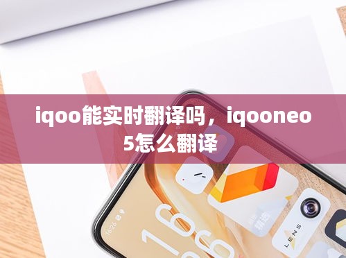 iqoo能实时翻译吗，iqooneo5怎么翻译 