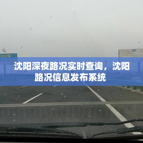 沈阳深夜路况实时查询，沈阳路况信息发布系统 