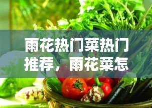 雨花热门菜热门推荐，雨花菜怎么吃 