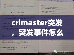 crimaster突发，突发事件怎么读用英文 