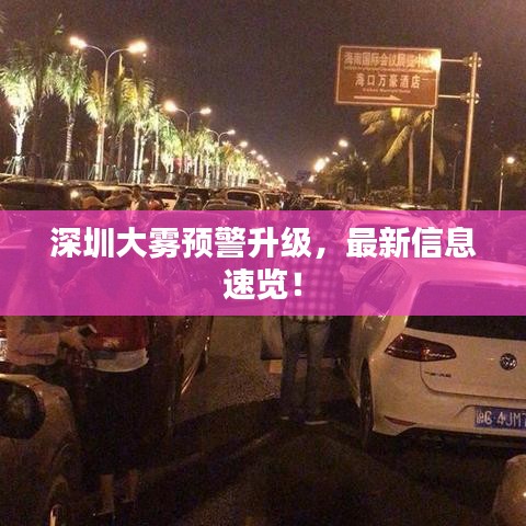 深圳大雾预警升级，最新信息速览！