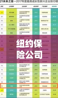 纽约保险公司排名揭晓，哪家公司位列榜首？