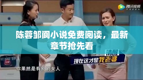 陈蓉邹阆小说免费阅读，最新章节抢先看