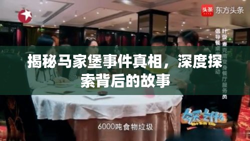 揭秘马家堡事件真相，深度探索背后的故事