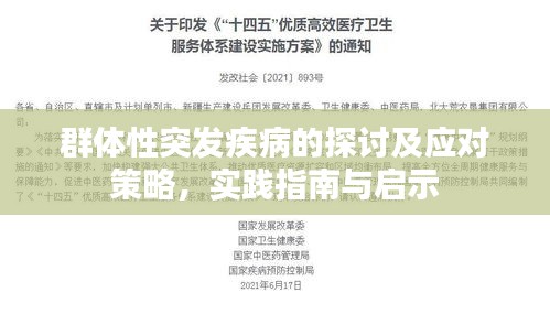 群体性突发疾病的探讨及应对策略，实践指南与启示